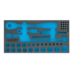 HAZET 2K-Weichschaum-Einlage 163-355L