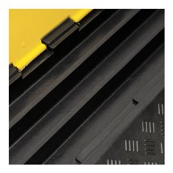 STIER Schlauch- und Kabelbrücke 3 Kanäle 900x500x70 mm