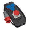 Stromstation CEE1 IP44 Stecker 400V/16A Steckdosen 1x CEE 400V/16A+3x 230V/16A