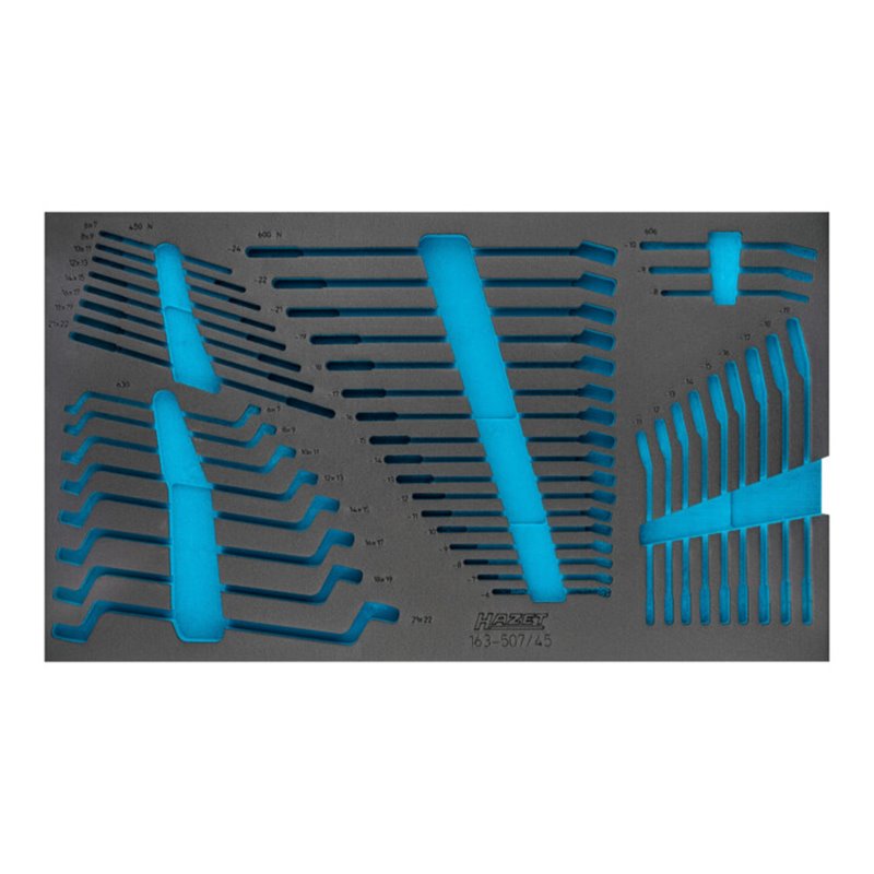 HAZET 2K-Weichschaum-Einlage 163-507L