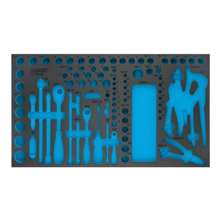 HAZET 2K-Weichschaum-Einlage 163-508L