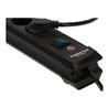 Premium-Line Steckdosenleiste mit USB-Ladefunktion 6-fach schwarz 3m H05VV-F 3G1,5