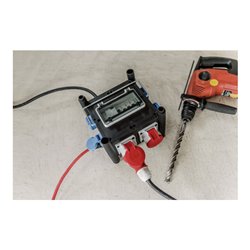 Kompakter Gummi-Stromverteiler BSV 3 FI/16 2 IP44 2m H07RN-F 5G2.5 - 2xCEE16A, 5x230V