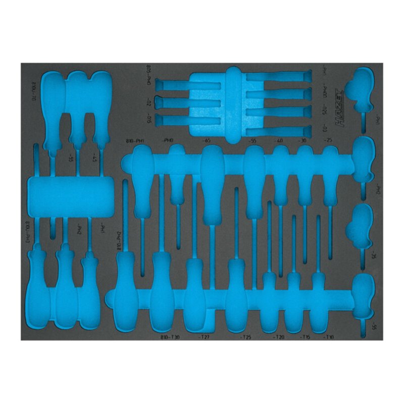 HAZET 2K-Weichschaum-Einlage 163-524L
