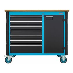 HAZET Fahrbare Werkbank 179NW-8 Schubladen, flach: 8 x 81 x 522 x 398 mm