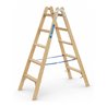 ZARGES Crestastep B - Holz-Stufenleiter 2 x 5 Stufen