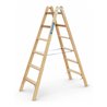 ZARGES Crestastep B - Holz-Stufenleiter 2 x 6 Stufen
