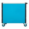HAZET Werkstattwagen Assistent 179NXXL-7/342 Schubladen, flach: 5 x 81 x 870 x 398 mm Schubladen, hoch: 2 x 166 x 870 x 398 mm A