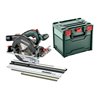 Metabo Akku-Handkreissäge KS 18 LTX 57 set mit Kappschiene KFS 44 metaBOX 340