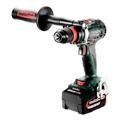 Metabo Akku-Bohrschrauber BS 18 LTX BL Q I metaBOX 145 L 18V 2x5.2Ah Li-Power + ASC 55