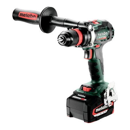 Metabo Akku-Bohrschrauber BS 18 LTX BL Q I metaBOX 145 L 18V 2x5.2Ah Li-Power + ASC 55