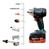 Metabo Akku-Bohrschrauber BS 18 LTX BL Q I metaBOX 145 L 18V 2x5.2Ah Li-Power + ASC 55