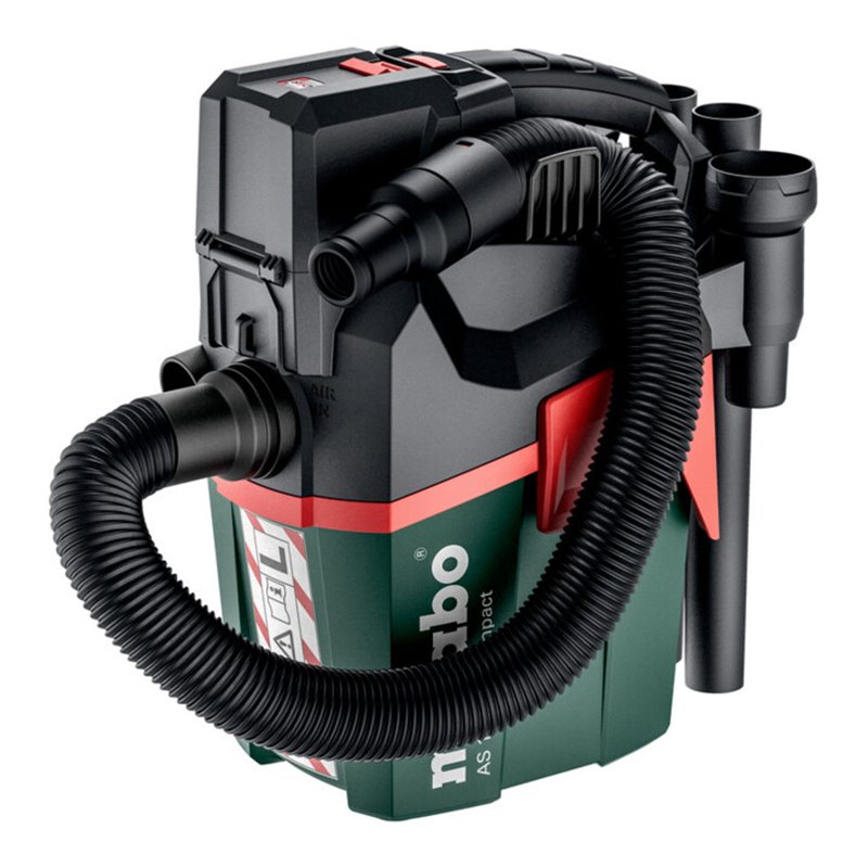 Metabo Akku-Sauger AS 18 L PC Compact mit manueller Filterreinigung Karton