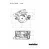 Metabo Akku-Handkreissäge KS 18 LTX 66 BL metaBOX 340