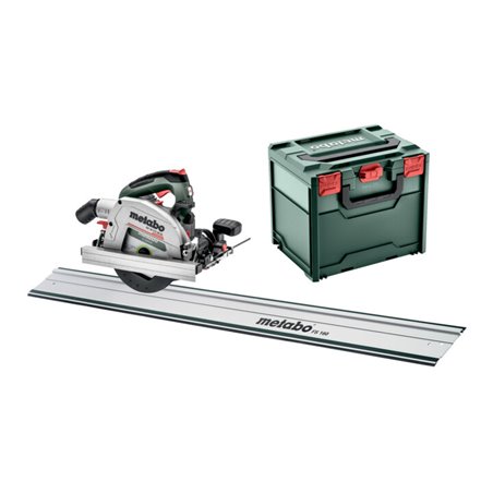 Metabo Akku-Handkreissäge KS 18 LTX 66 BL Set mit Führungsschiene FS 160 metaBOX 340