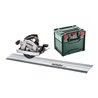 Metabo Akku-Handkreissäge KS 18 LTX 66 BL Set mit Führungsschiene FS 160 metaBOX 340