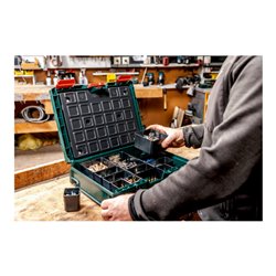 Metabo metaBOX 118 Organizer mit 12 Sortimo Einsatzboxen