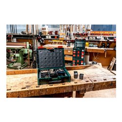 Metabo metaBOX 118 Organizer mit 12 Sortimo Einsatzboxen