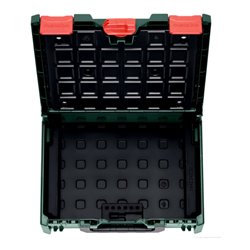 Metabo metaBOX 118 Organizer mit 12 Sortimo Einsatzboxen