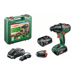 Bosch Akku-Zweigang-Schlagbohrschrauber AdvancedImpact 18 mit 2x Akkupack, Ladegerät