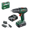 Bosch Akku-Zweigang-Bohrschrauber UniversalDrill 18V mit 2x Akkupack, Ladegerät