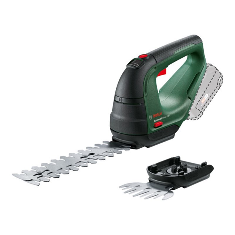 Bosch Akku-Strauch- und -Grasscheren-Set AdvancedShear 18V-10, Solo