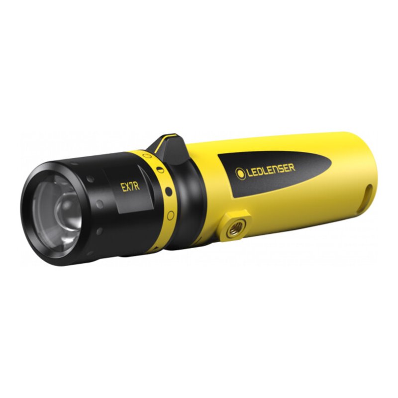 Ledlenser EX7R Wiederaufladbare EX-Taschenlampe für die höchsten Gas- und Staub-Gruppen (IIC/IIIC)