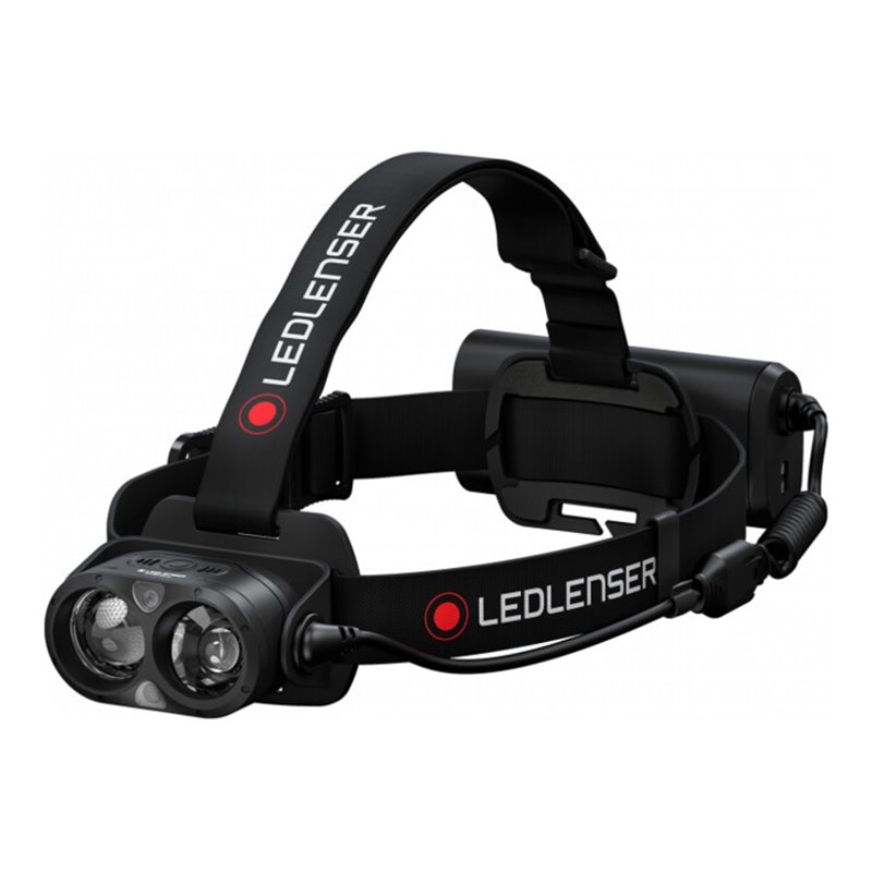 Ledlenser H19R Core Leistungsstarke, wiederaufladbare Stirnlampe mit zwei LED-Leuchten