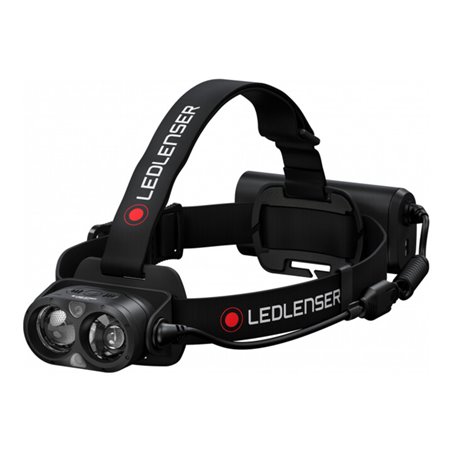 Ledlenser H19R Core Leistungsstarke, wiederaufladbare Stirnlampe mit zwei LED-Leuchten