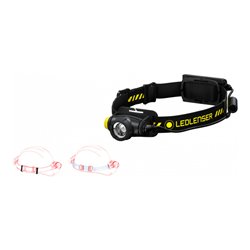Ledlenser H5R Work Wiederaufladbare und dimmbare Profi-Stirnlampe