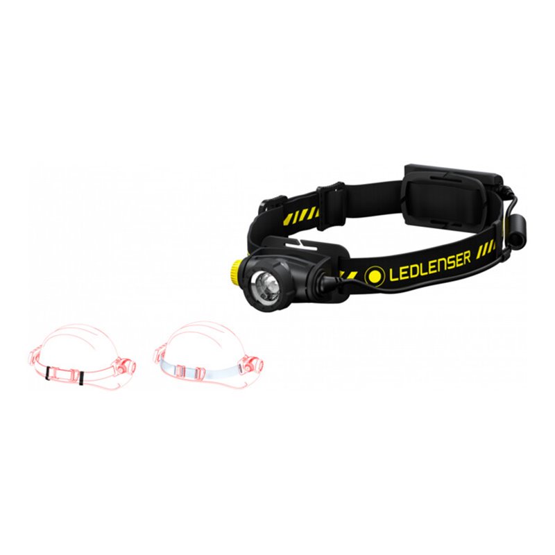 Ledlenser H5R Work Wiederaufladbare und dimmbare Profi-Stirnlampe
