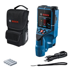 Bosch Ortungsgerät Wallscanner D-tect 200 C mit 4x 1,5 V-LR6-Batterie (AA)