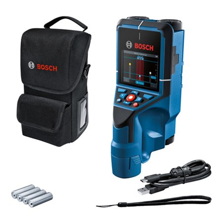 Bosch Ortungsgerät Wallscanner D-tect 200 C mit 4x 1,5 V-LR6-Batterie (AA)