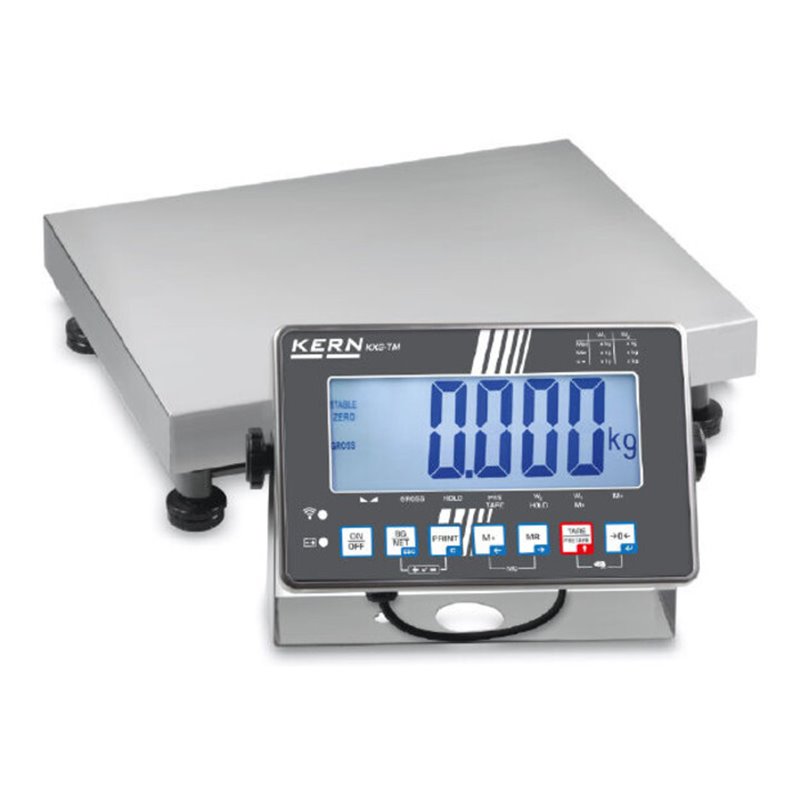 KERN Plattformwaage mit Edelstahl-Auswertegerät IXS 30K-3