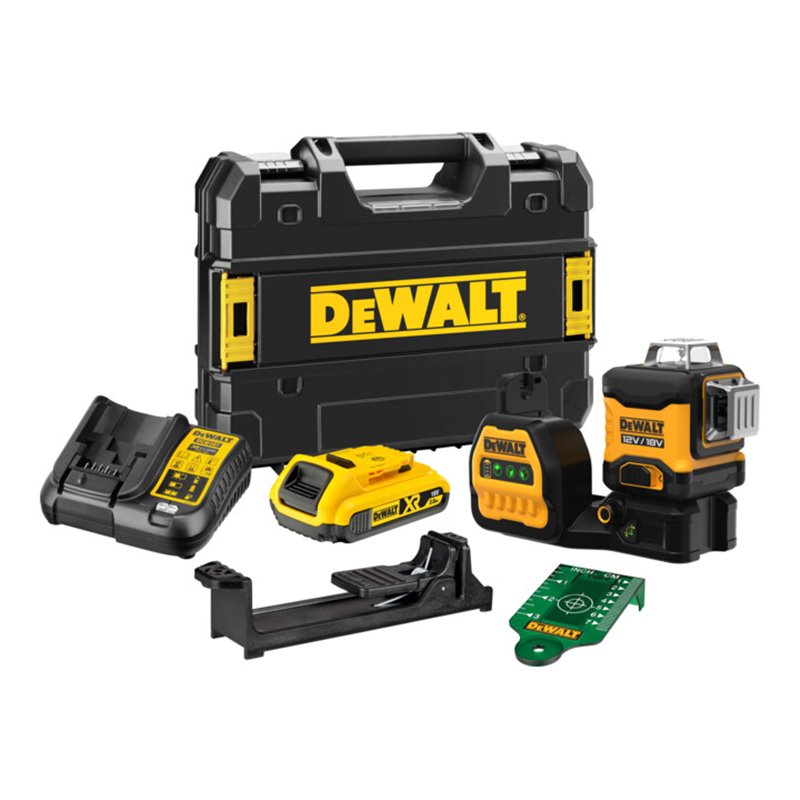 DEWALT 3x360 Multilinien Laser Gruen 18V