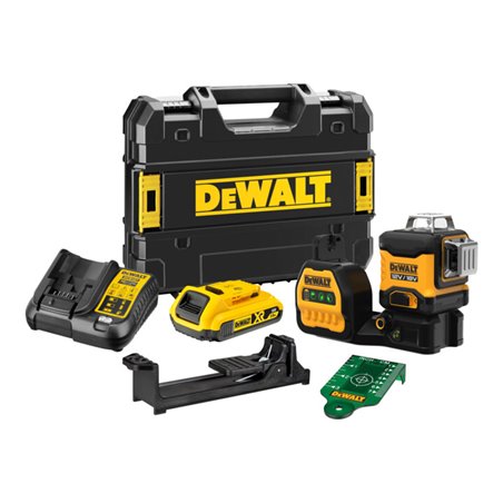 DEWALT 3x360 Multilinien Laser Gruen 18V