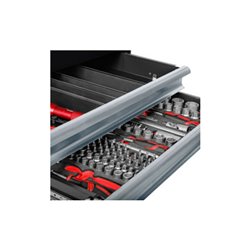 STIER Werkstattwagen Black bestückt 241-teilig