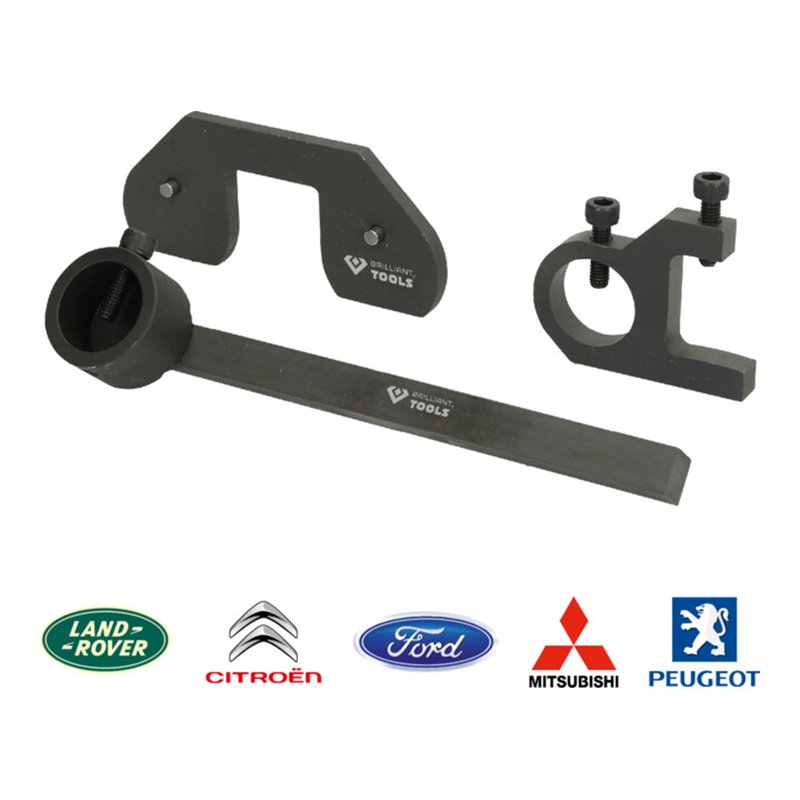 Brilliant Tools Ausgleichswellen-Einstellwerkzeug-Satz für Land Rover, Citroen, Mitsubishi, Peugeot, Ford 2.2 DOHC Diesel-Motore