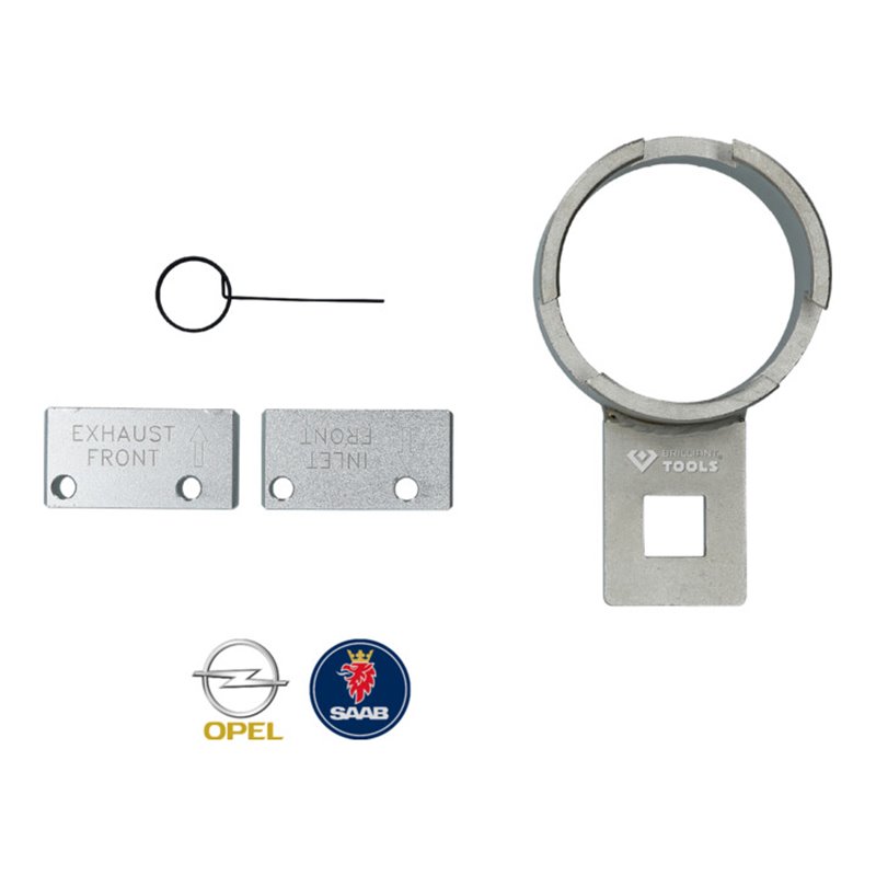 Brilliant Tools Motor-Einstellwerkzeug-Satz für GM, Opel, Vauxhall, Saab 2.0 Turbo