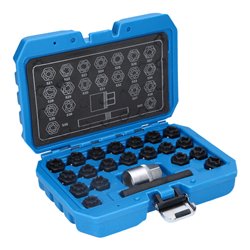 Brilliant Tools Felgenschloss-Sortiment für VW, 22-tlg