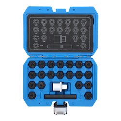 Brilliant Tools Felgenschloss-Sortiment für VW, 22-tlg