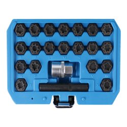 Brilliant Tools Felgenschloss-Sortiment für Audi, 22-tlg