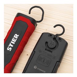 STIER LED Arbeitsleuchten Set, 300/1000 Lumen, 120°