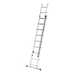 Hailo S80 ProfiStep duo, Aluminium-Schiebeleiter 2-teilig