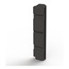 Moravia Verlängerungselement f/Säulenschutz,  aus Kunststoff, schwarz