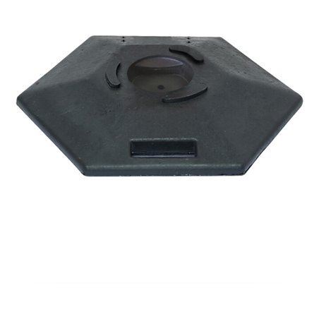 Moravia Fuß 6-eckig Recyc. PVC f/Leitpin