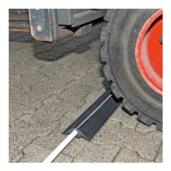 Moravia Kabelbrücke AUFROLLBAR schwarz 10 m