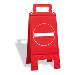 Moravia Warnaufsteller rot EINFAHRT GESPERRT