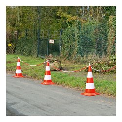 Moravia Leitkegel-Set 750 mm m/Kette und Haken