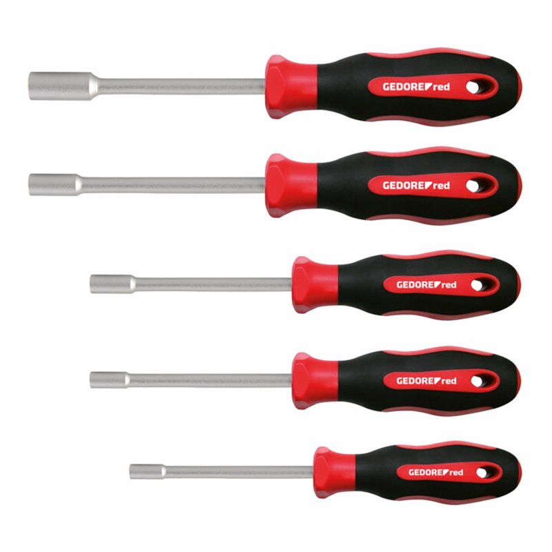 Gedore R38502005 2K-Steckschlüsselsatz SW 6-13 mm 5-teilig